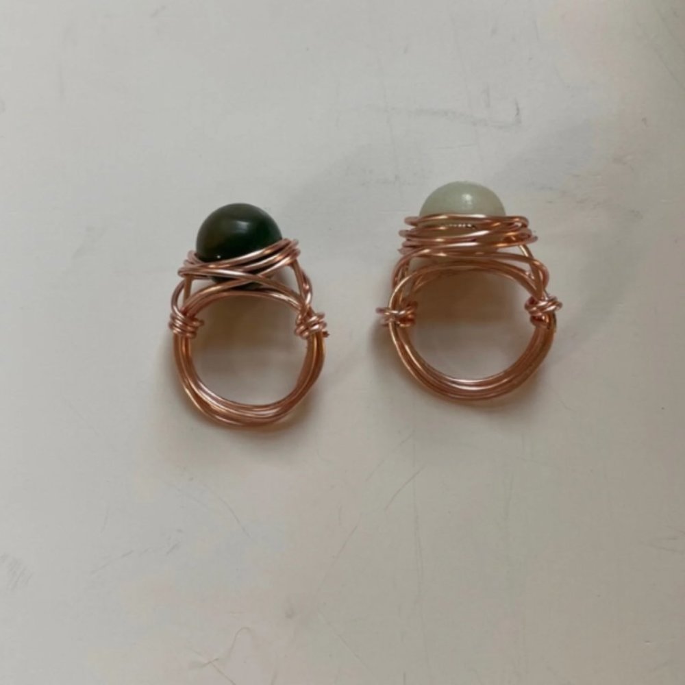 Wire Wrapped Rings (2)